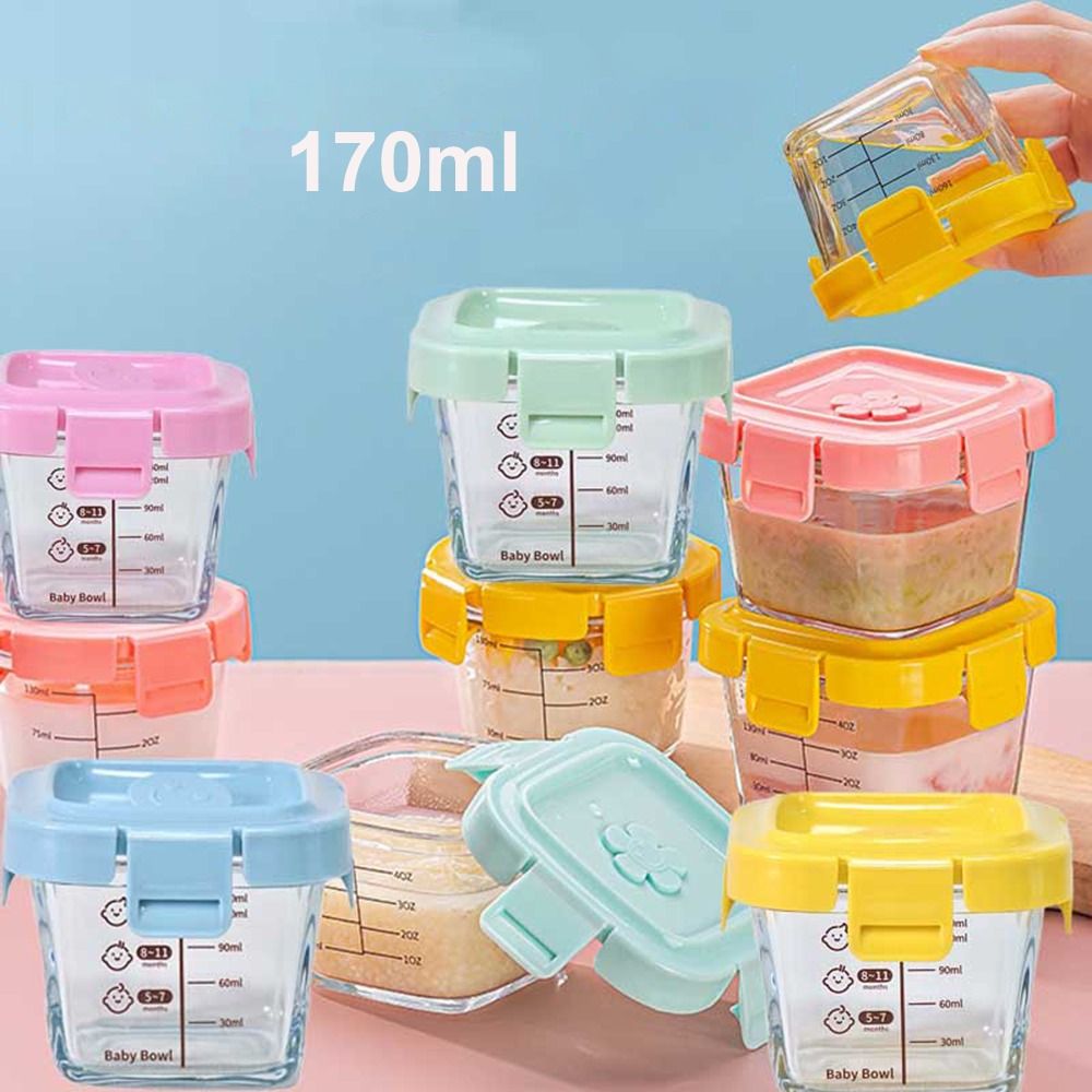 170ml Glass Food Storage Box F - Baby Food Jar recensione e prezzo