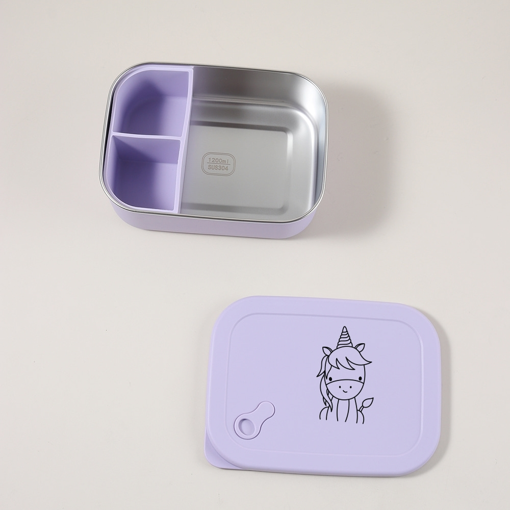 1200ml 1pc Custom Name & patte - Baby Food Tray recensione e prezzo