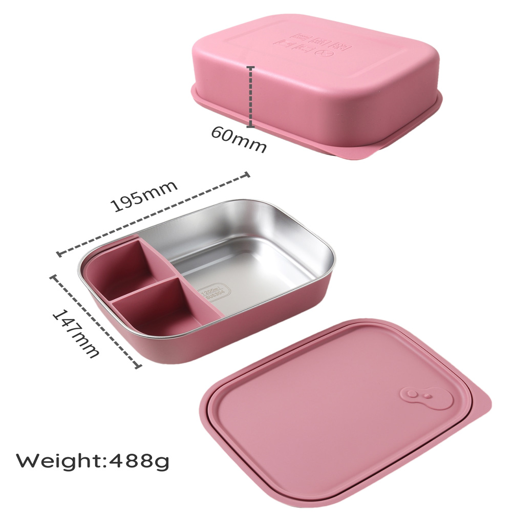 1200ml 1pc Custom Name & patte - Baby Food Tray recensione e prezzo