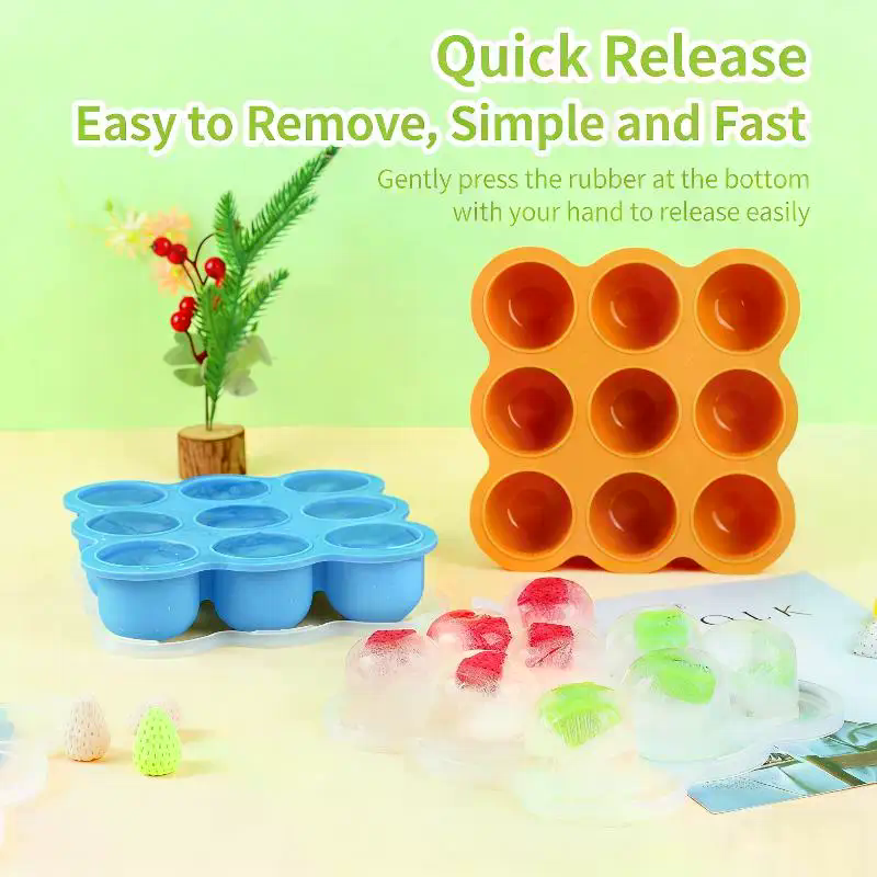 Silicone Baby Food Freezer Tra - Baby Food Tray recensione e prezzo