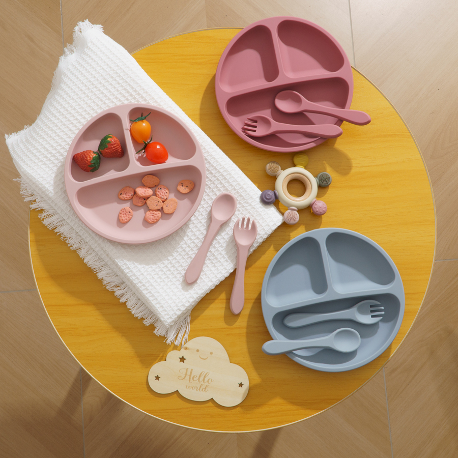 3PCS Children's Tableware Set  - Baby Food Quantity recensione e prezzo