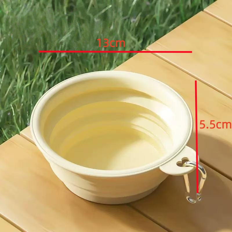 Foldable Pet Bowl, Portable Tr - Baby Food Cat recensione e prezzo