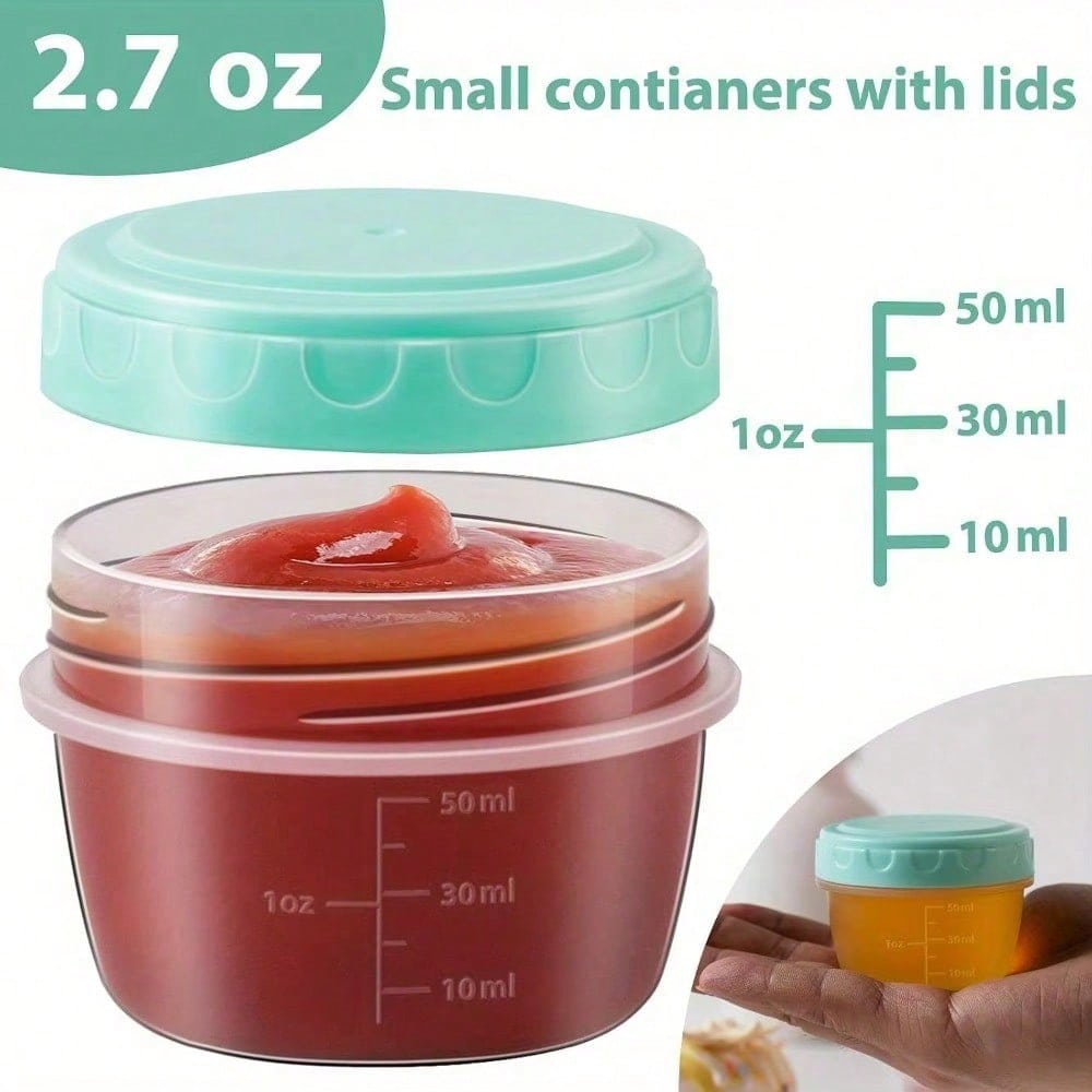 1-6 Pack 2.7 OZ Salad Dressing - Baby Food Jar recensione e prezzo