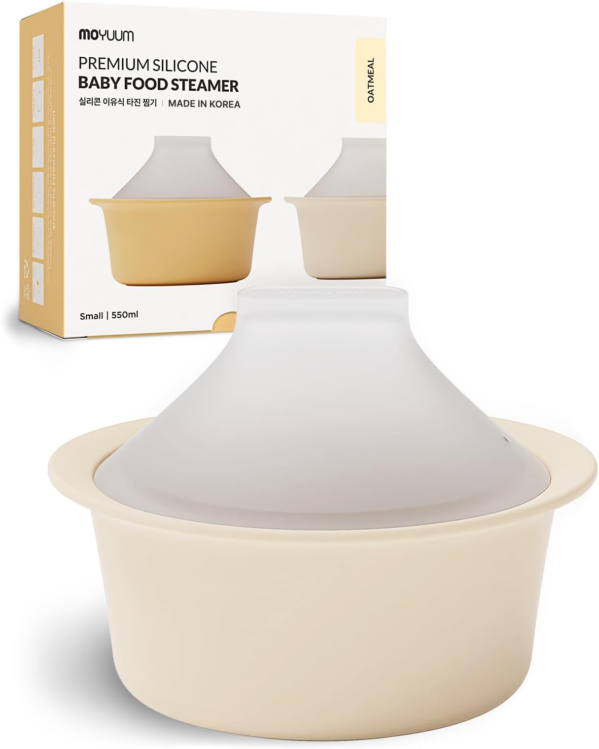 Silicone Microwave Steamer | M - Baby Food Steamer Baby Safe recensione e prezzo