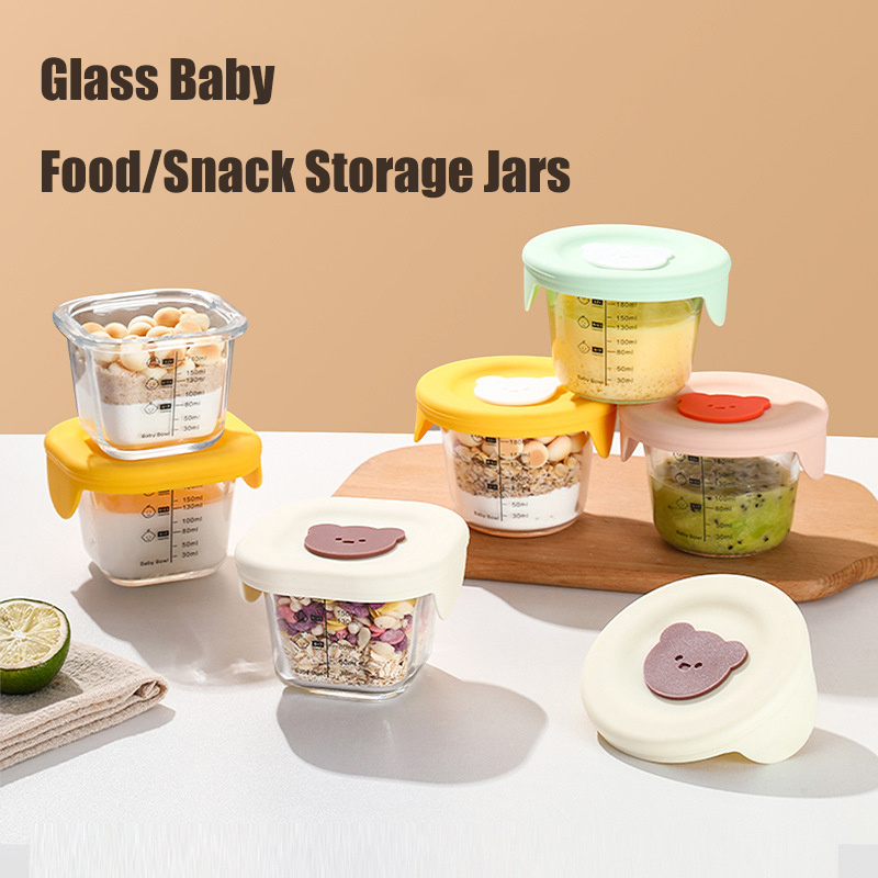 180ml Glass Baby Food Storage  - Baby Food Glass Containers recensione e prezzo