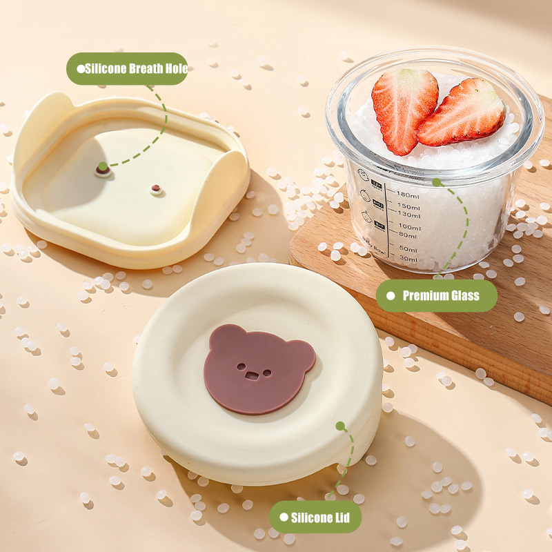 180ml Glass Baby Food Storage  - Baby Food Glass Containers recensione e prezzo