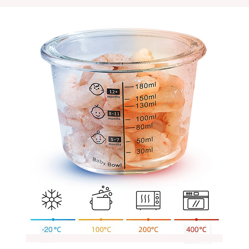 180ml Glass Baby Food Storage  - Baby Food Glass Containers recensione e prezzo