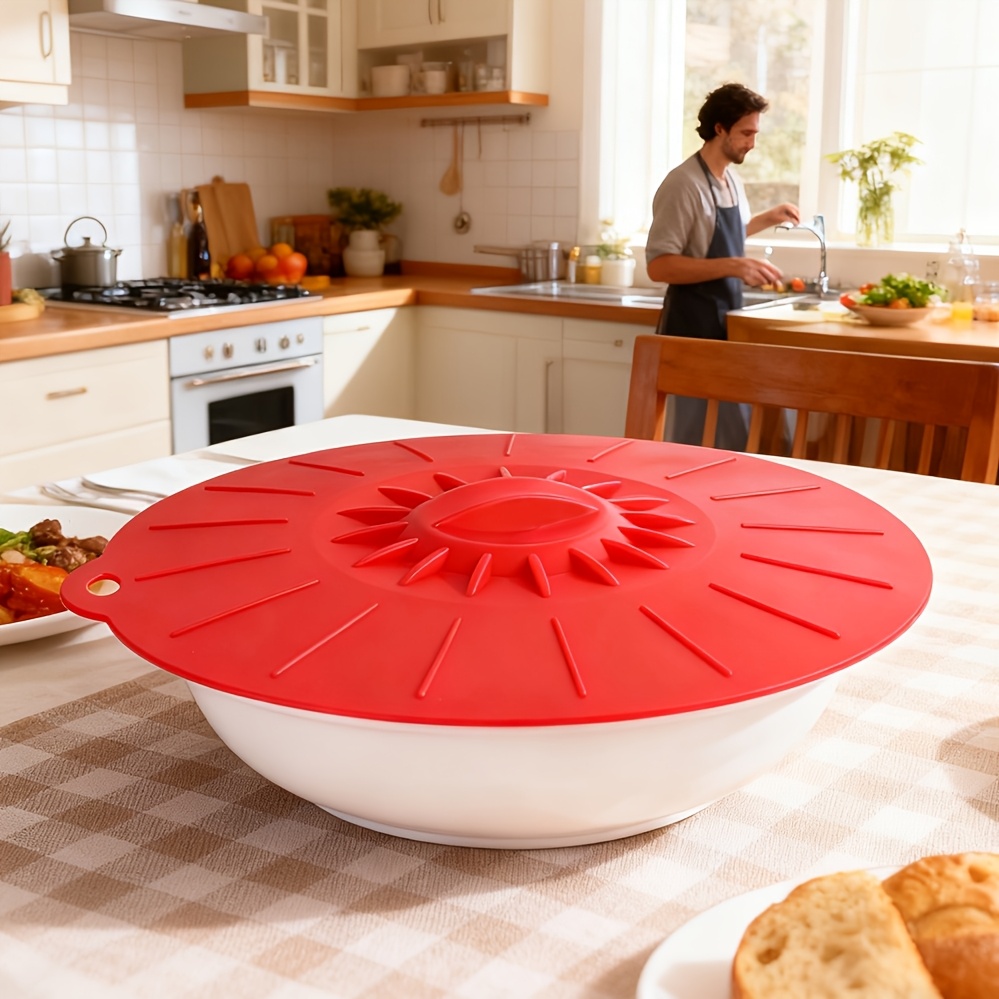 5-Piece Silicone Lids, Heat-Re - Silicone Suction Bowl recensione e prezzo