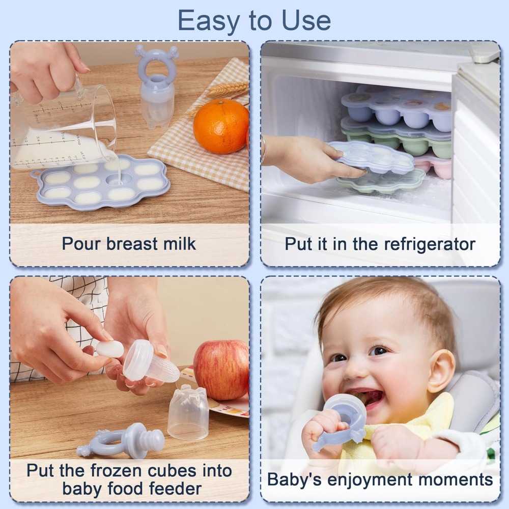 Silicone Nibble Freezer Tray ( - Baby Food Homemade recensione e prezzo
