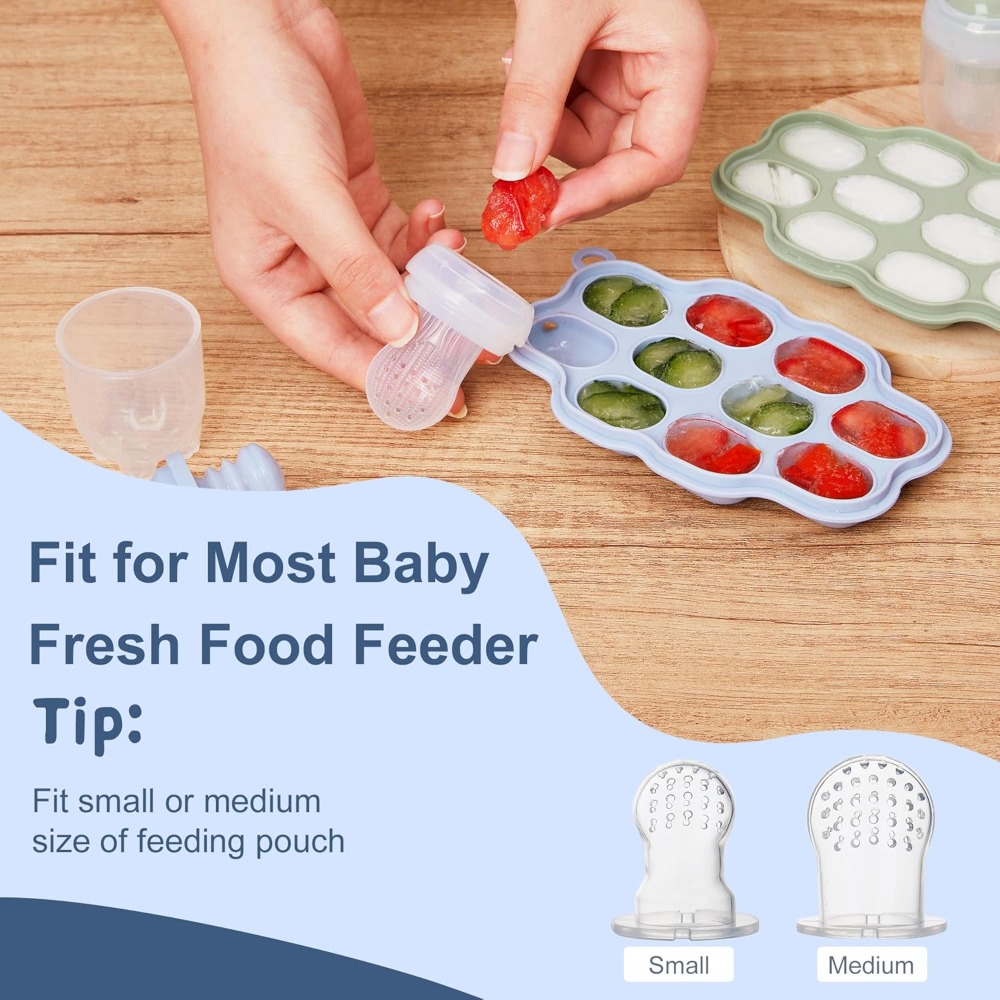 Silicone Nibble Freezer Tray ( - Baby Food Homemade recensione e prezzo
