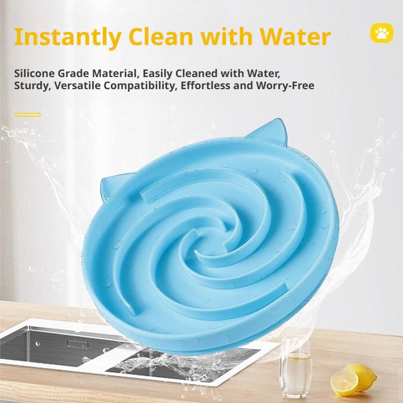 Cute Pet Slow Feeder Bowl Prev - Silicone Suction Bowl recensione e prezzo