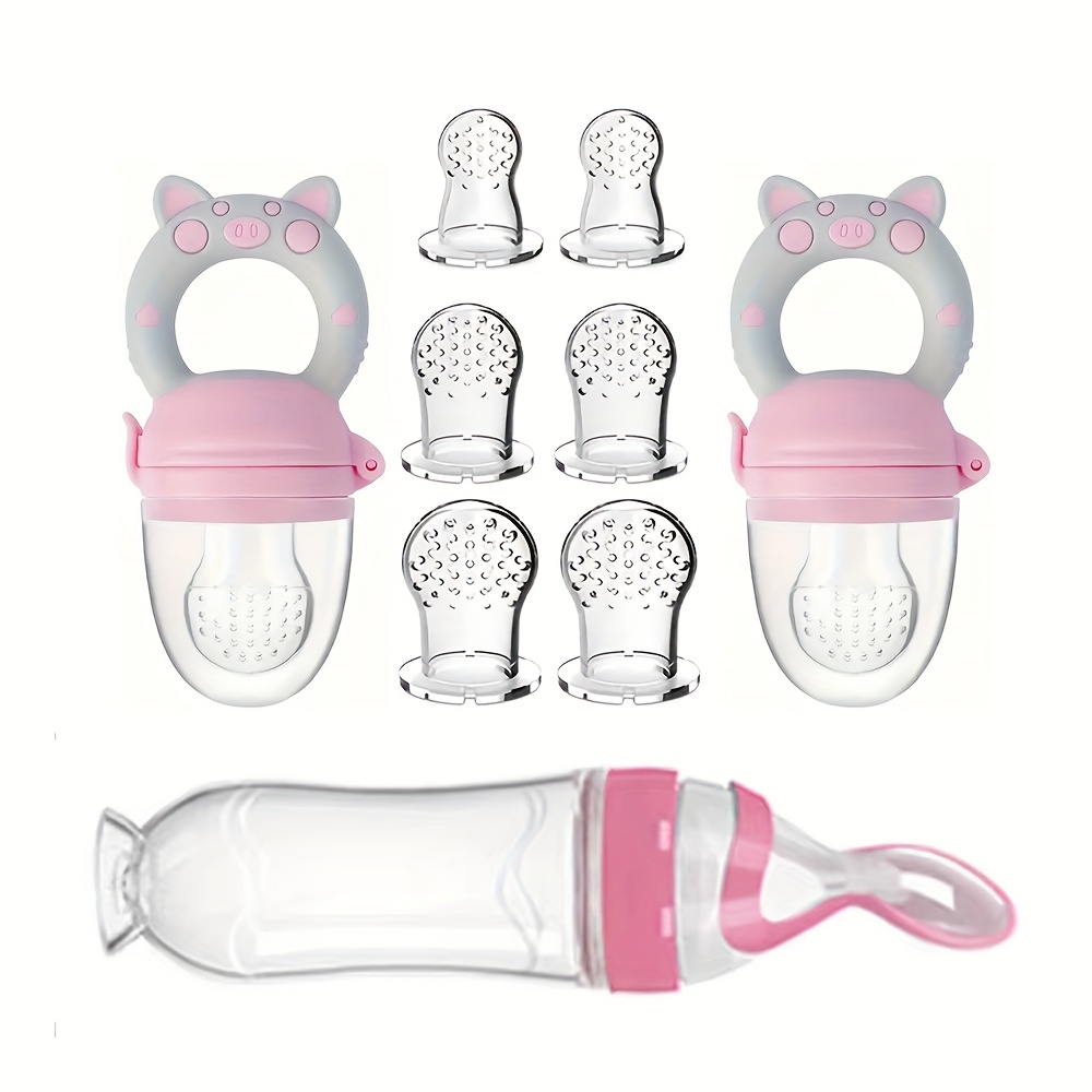 9pcs Feeding Cutlery:1 Silicon - Baby Food Jar recensione e prezzo