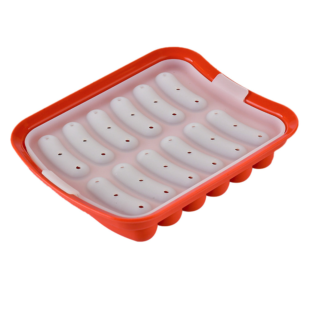 12-Cavity Silicone Sausage Mol - Baby Food Homemade recensione e prezzo