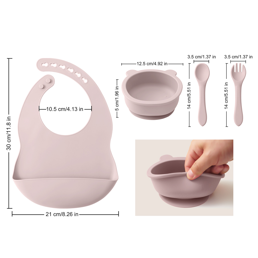 Wholesale Silicone Children Ta - Silicone Suction Bowl recensione e prezzo