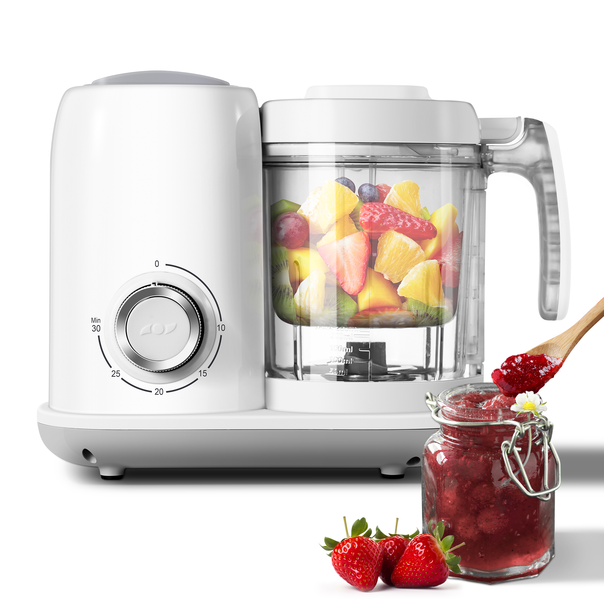 Baby Food Maker, 4 in 1 Baby F - Baby Food Steamer Baby Safe recensione e prezzo