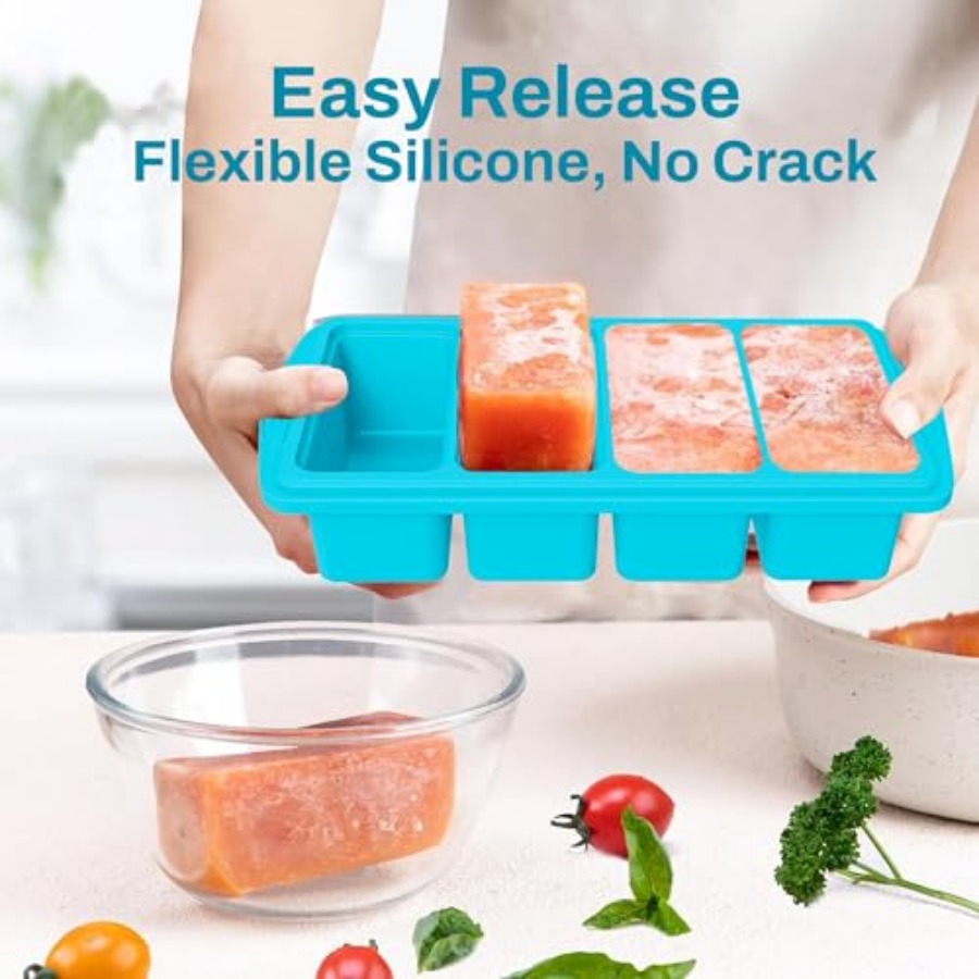 Serenity Blue Silicone Freezer - Baby Food Tray recensione e prezzo
