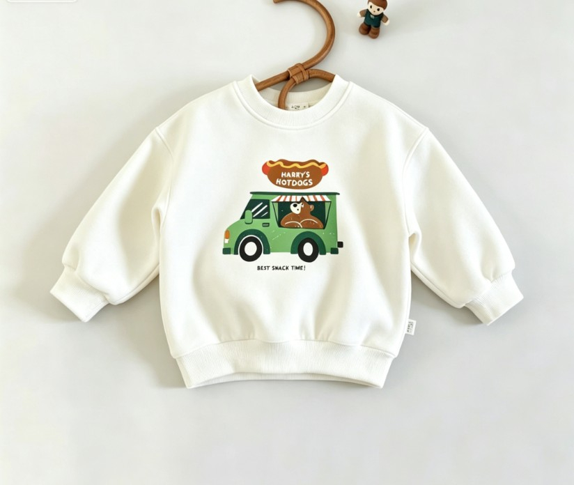 Small Child Crewneck Sweatshir - Baby Food Intake recensione e prezzo
